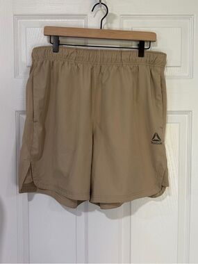 Reebok Men’s Tan Athletic Shorts